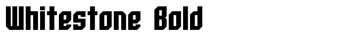 Whitestone Bold