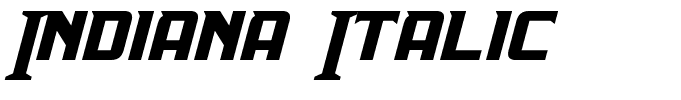 Indiana Italic