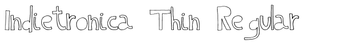 Indietronica Thin Regular