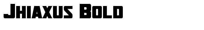 Jhiaxus Bold