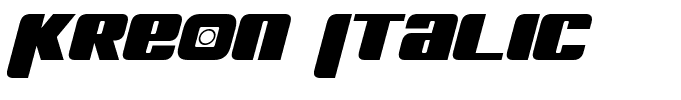Kreon Italic