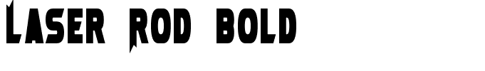 Laser Rod Bold