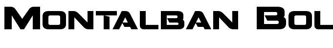 Montalban Bold