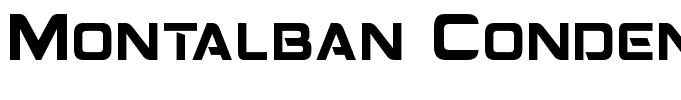 Montalban Condensed Regular