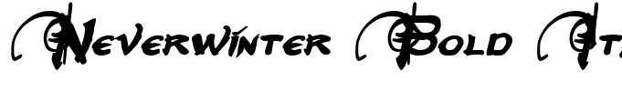 Neverwinter Bold Italic