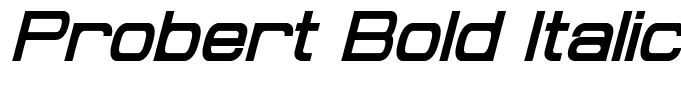 Probert Bold Italic