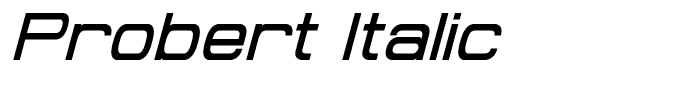 Probert Italic