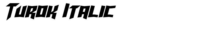Turok Italic