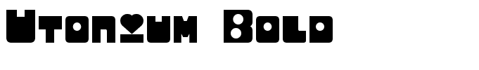 Utonium Bold