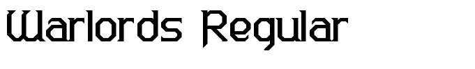 Warlords Regular