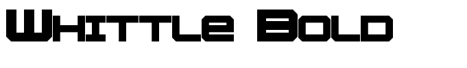 Whittle Bold
