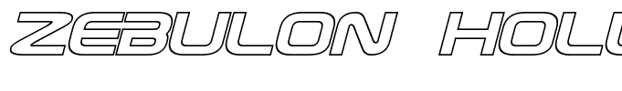 Zebulon Hollow Italic