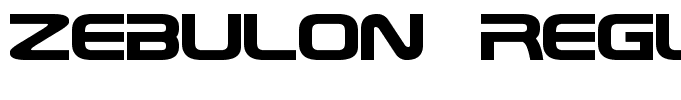 Zebulon Regular