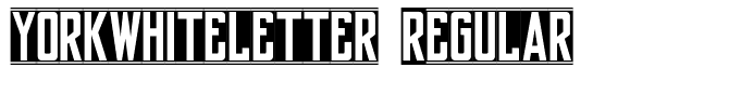 yorkwhiteletter Regular