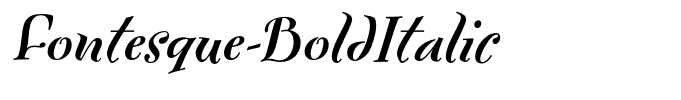 Fontesque-BoldItalic