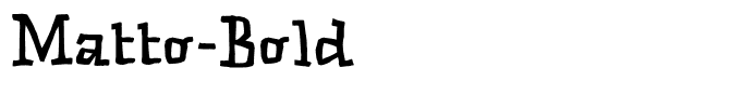 Matto-Bold