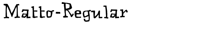 Matto-Regular
