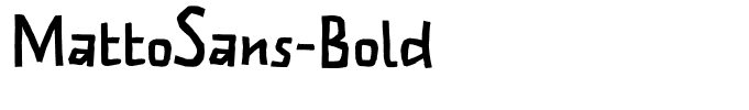 MattoSans-Bold