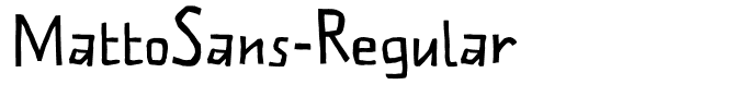 MattoSans-Regular