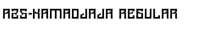 A25-KAMADJAJA Regular