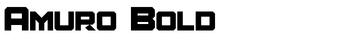 Amuro Bold