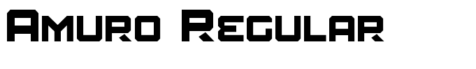 Amuro Regular