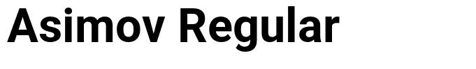 Asimov Regular