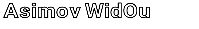 Asimov WidOu