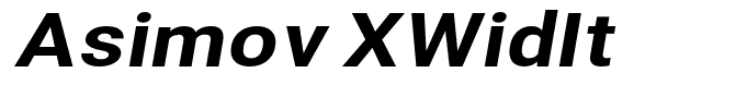 Asimov XWidIt