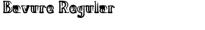 Bavure Regular