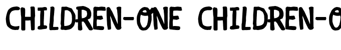 CHILDREN-ONE  CHILDREN-ONE