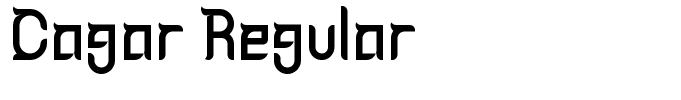Cagar Regular