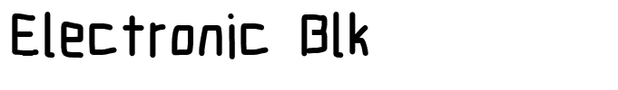 Electronic Blk