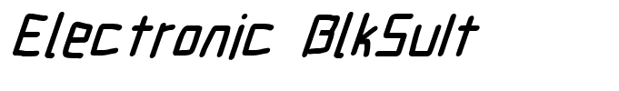 Electronic BlkSuIt