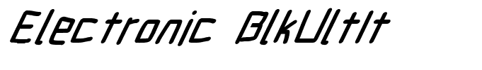 Electronic BlkUltIt