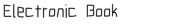 Electronic Book
