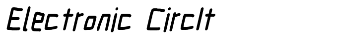 Electronic CircIt