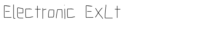 Electronic ExLt