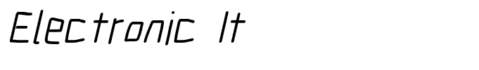 Electronic It