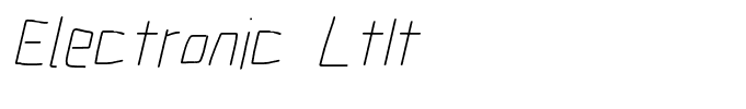 Electronic LtIt