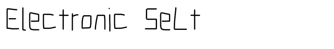 Electronic SeLt