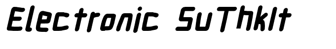 Electronic SuThkIt