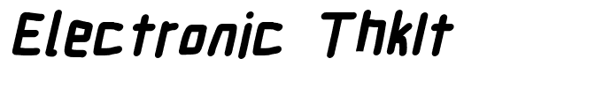 Electronic ThkIt