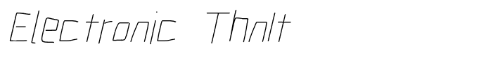 Electronic ThnIt