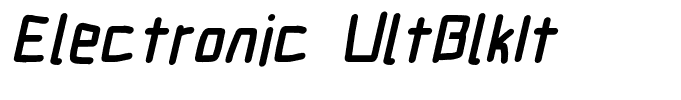 Electronic UltBlkIt