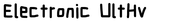 Electronic UltHv