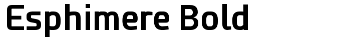 Esphimere Bold