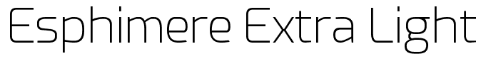Esphimere Extra Light Regular
