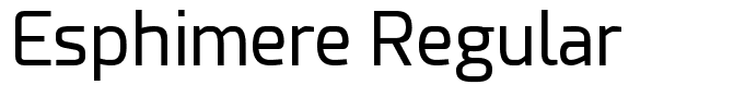 Esphimere Regular