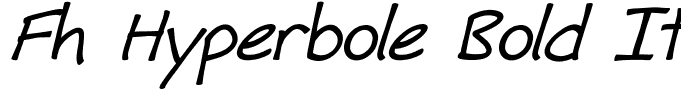 Fh Hyperbole Bold Italic